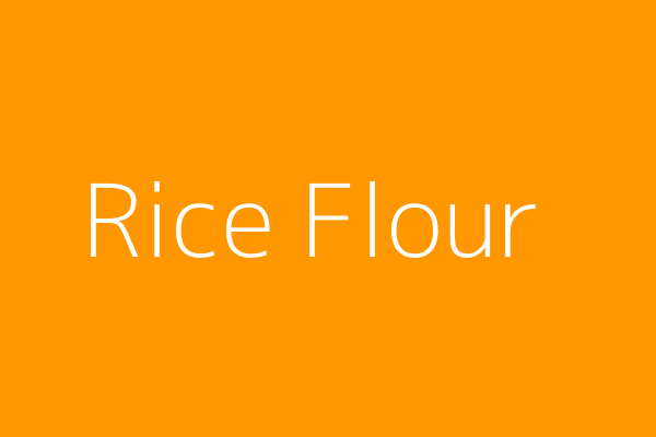 Rice Flour